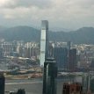 P105 the new Yau Ma Tei typhoon shelter with the breakwater and the West Kowloon Waterfront Promenade within the Yau Tsim Mong District - ICC Tower (International...